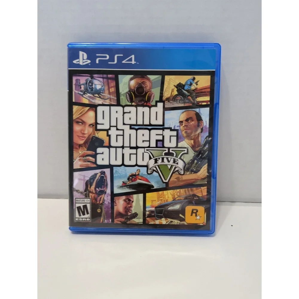 Grand Theft Auto V GTA 5 Sony PlayStation 4 PS4 Video Game Rockstar Games M